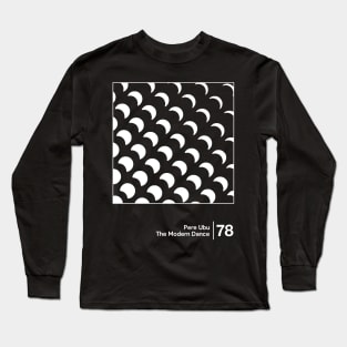 Pere Ubu / Minimalist Graphic Design Fan Artwork Long Sleeve T-Shirt